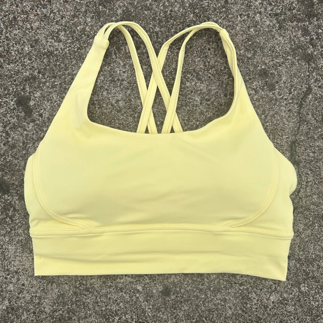 Kova by Veyra™ Women's Cross-Back Shockproof Sports Bra | High-Strength Push-Up Yoga Tank Top
