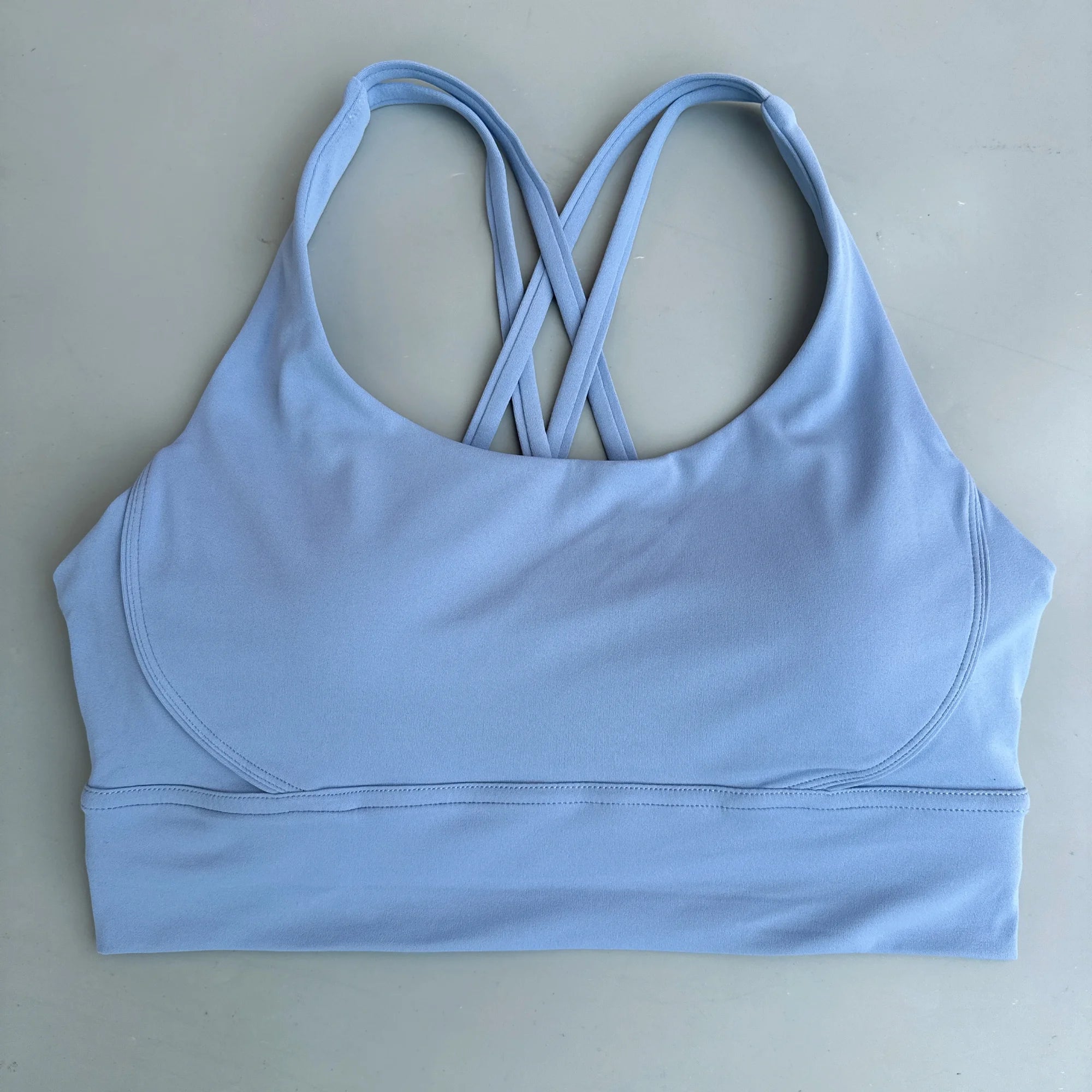 Kova by Veyra™ Women's Cross-Back Shockproof Sports Bra | High-Strength Push-Up Yoga Tank Top