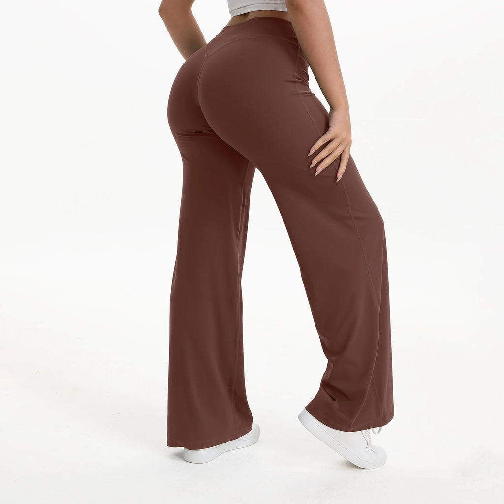 Veyra Active™ SoftMotion Straight-Leg Yoga Pants | Naked-Feel Pilates & Gym Trousers