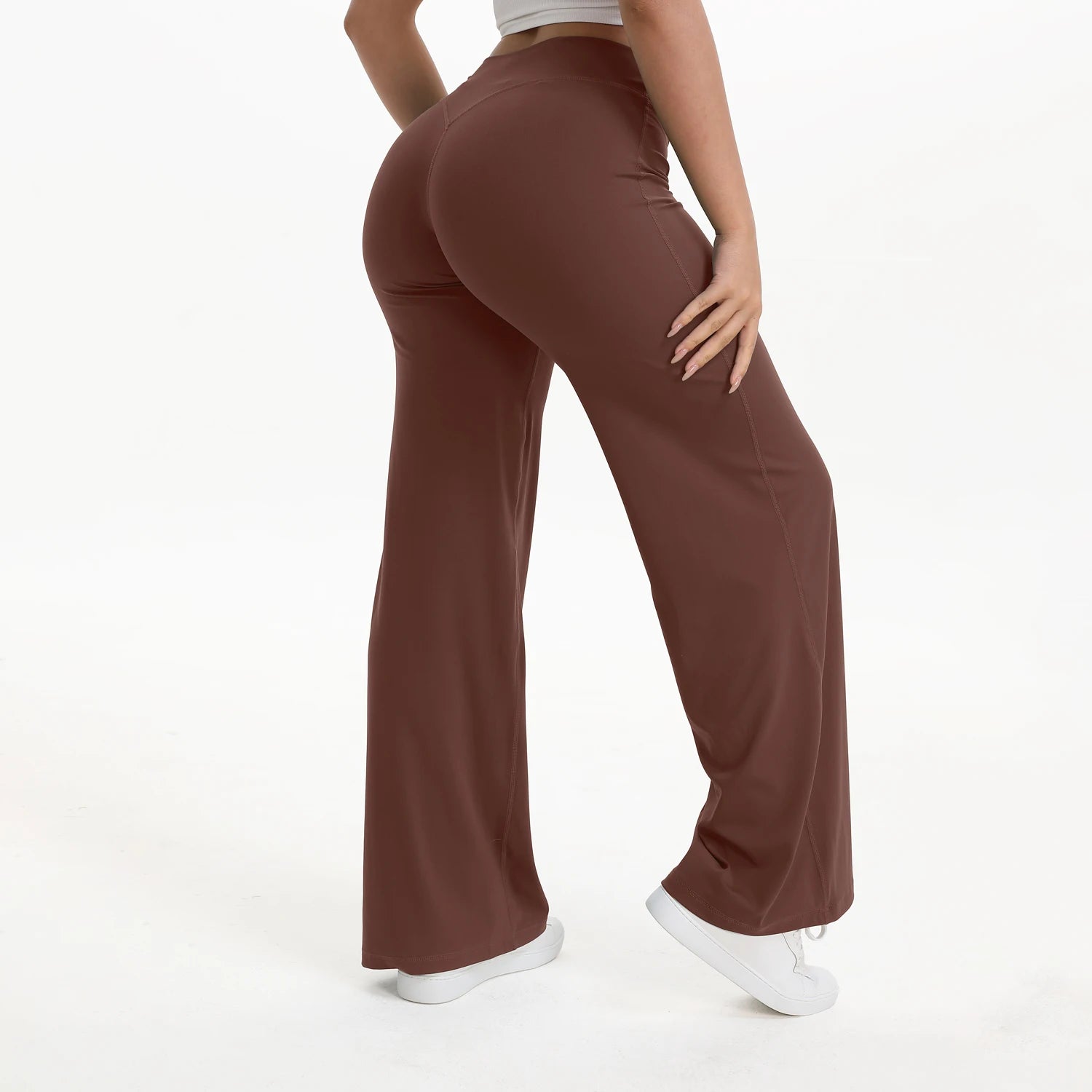 Veyra Active™ SoftMotion Straight-Leg Yoga Pants | Naked-Feel Pilates & Gym Trousers