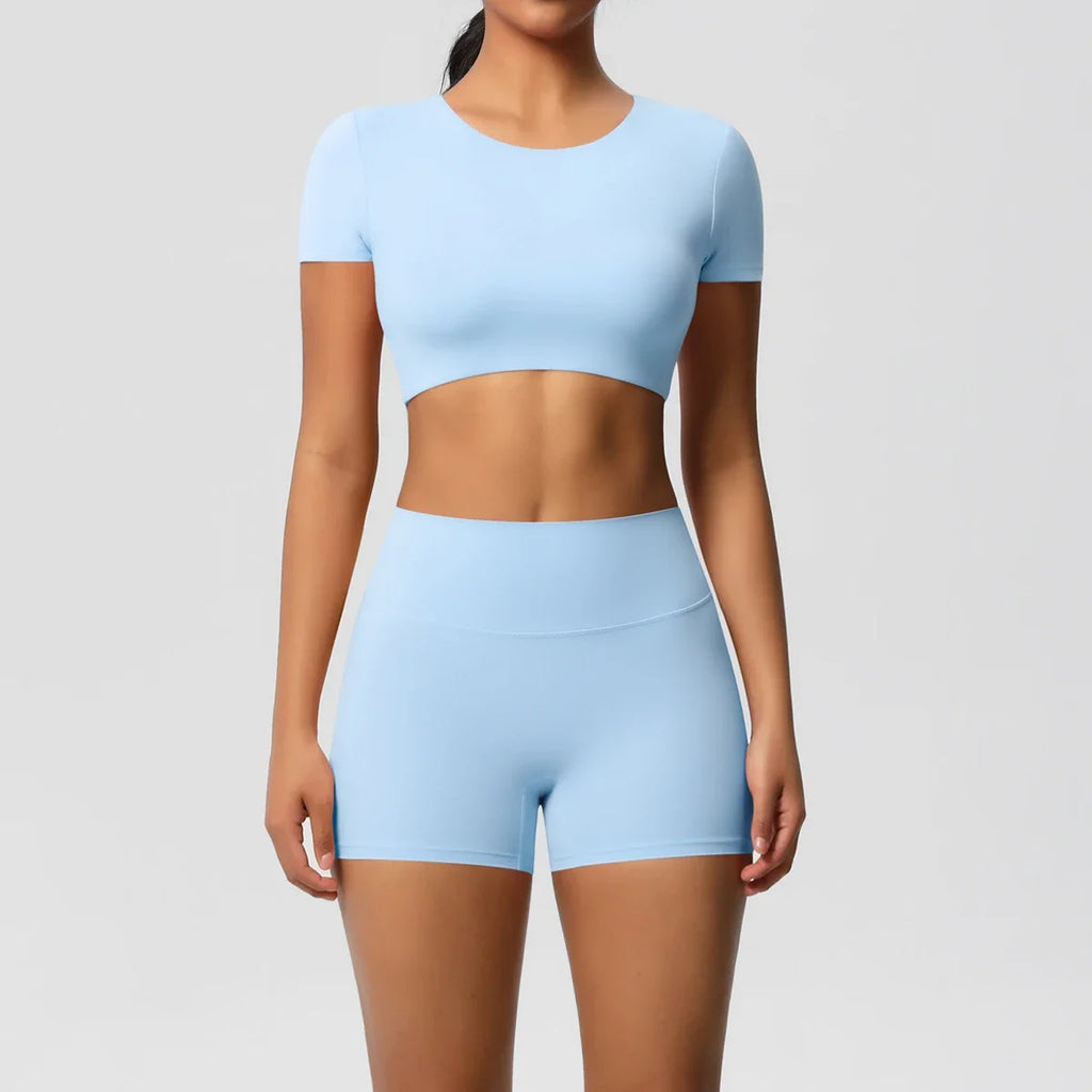 Veyra Active™ Women's SculptFlex 2-Piece Yoga Set | Booty-Shaping Leggings & Sports Tank Top