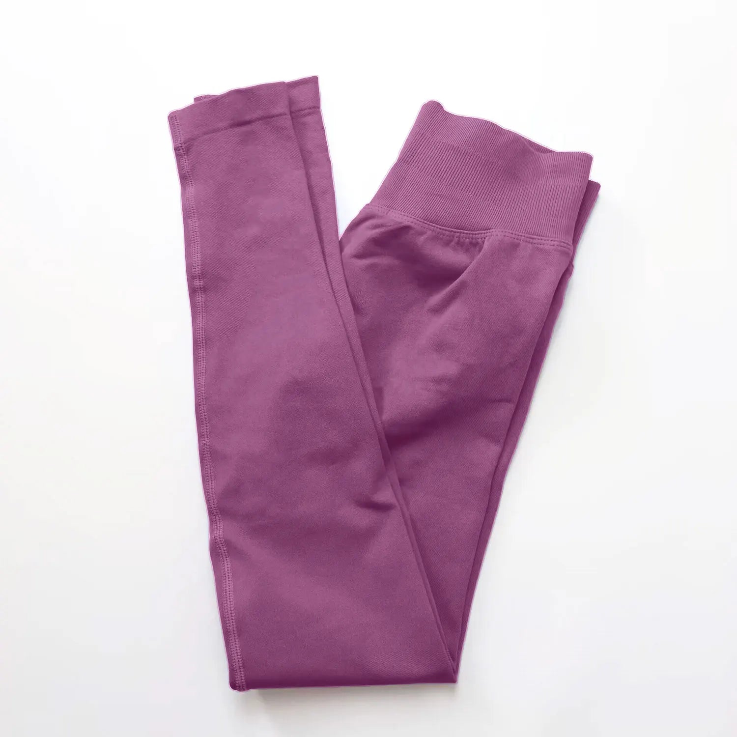 Veyra Active™ Impact Seamless Scrunch Leggings | Low Ribbed Waistband Glute-Shaping Yoga Pants