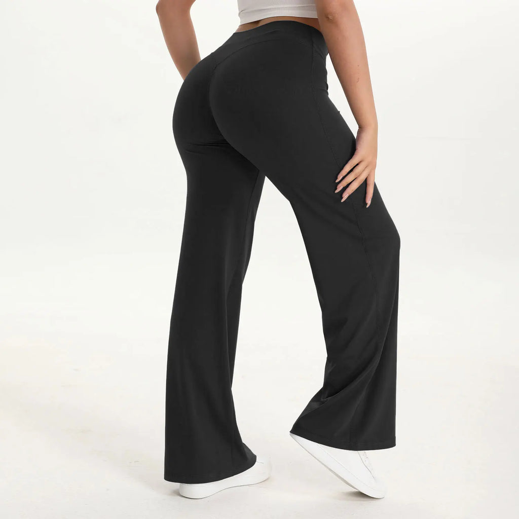 Veyra Active™ SoftMotion Straight-Leg Yoga Pants | Naked-Feel Pilates & Gym Trousers