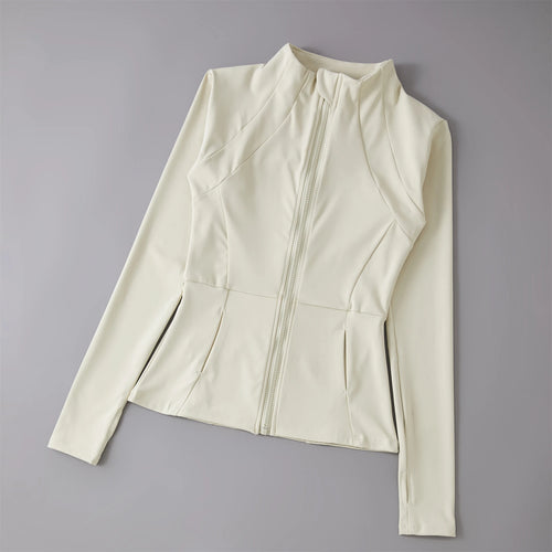 Veyra Active™ Breeze Lightweight Running Jacket | Wind-Resistant Long-Sleeve Workout Top