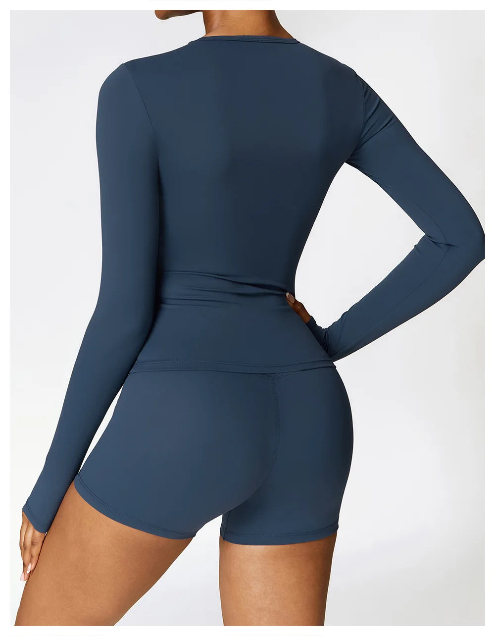 Veyra Active™ Women's Thermomotion Long-Sleeve Yoga Shirt | Winter Quick-Dry Slim-Fit Gym Top