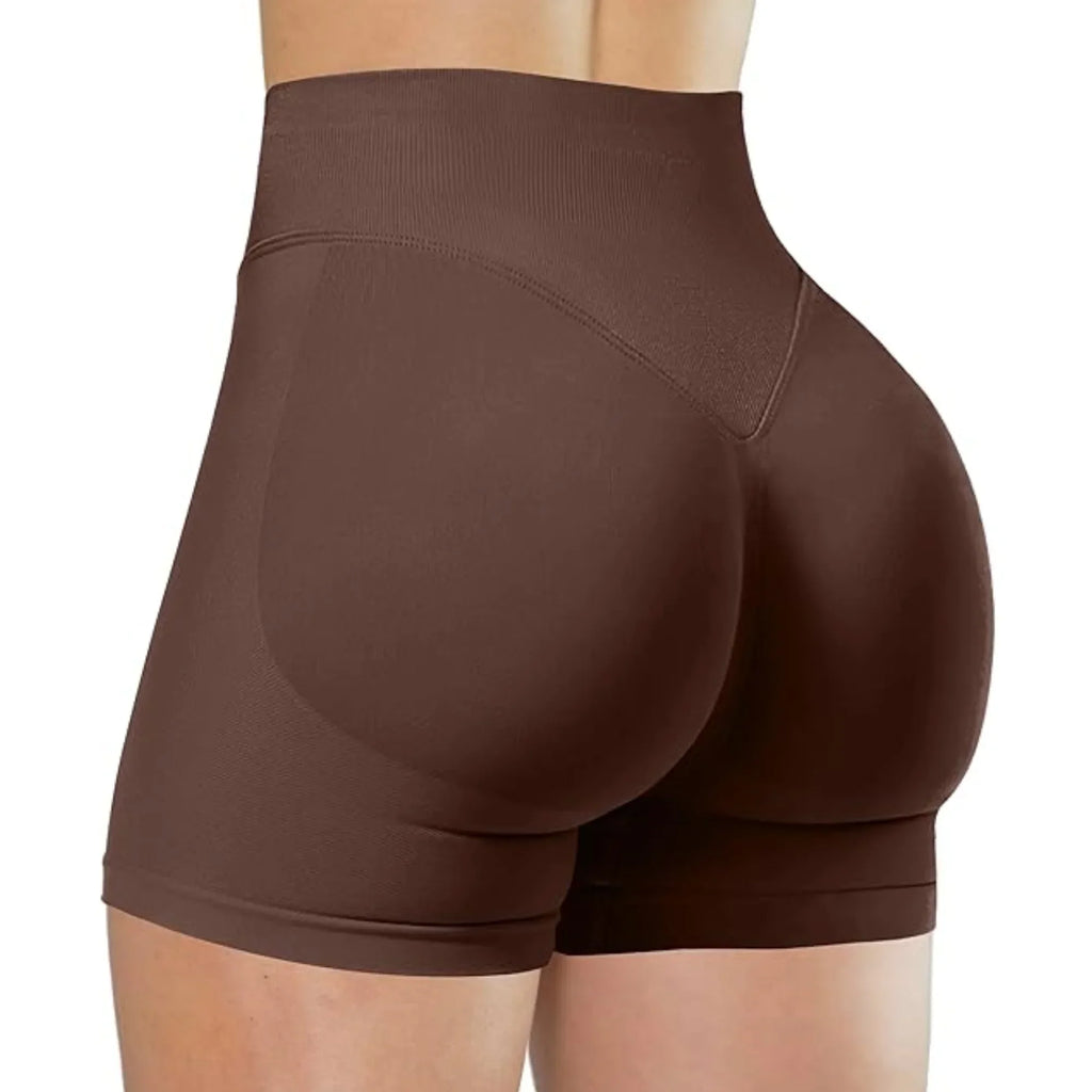 Veyra Active™ Summer High-Waisted Biker Shorts | Anti-Chafe Seamless Yoga & Running Shorts