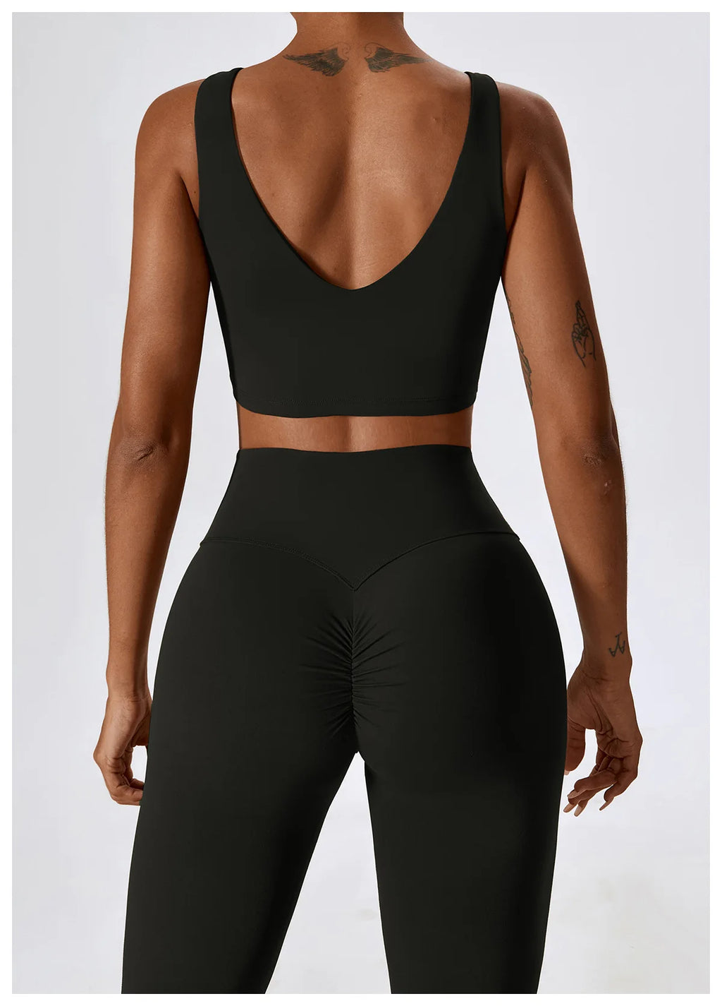 Veyra Active™ SculptFlex 2-Piece Yoga Set | Long Sleeve Crop Top & High-Waist Seamless Leggings