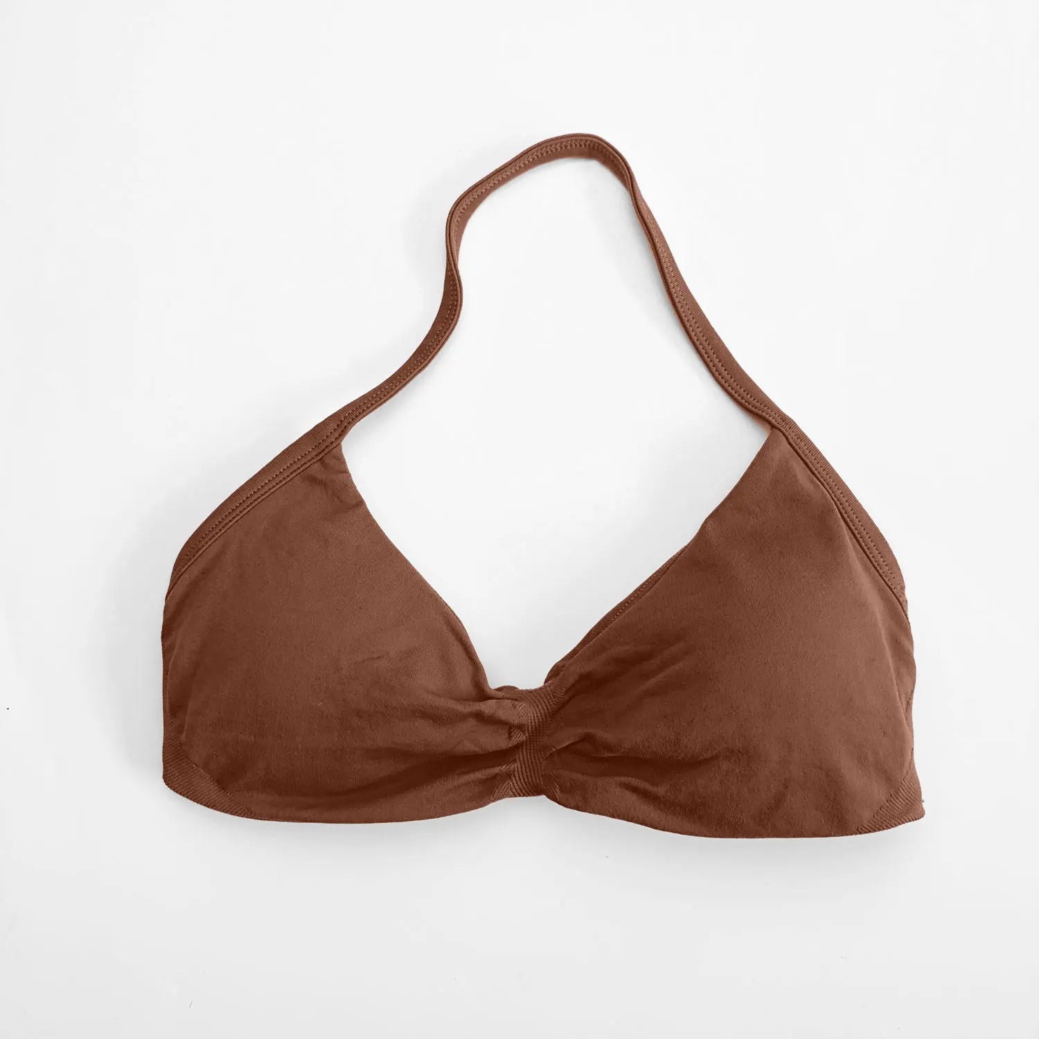 Veyra Active™ Impact Strappy Halter Sports Bra | High-Support Seamless Yoga Crop Top