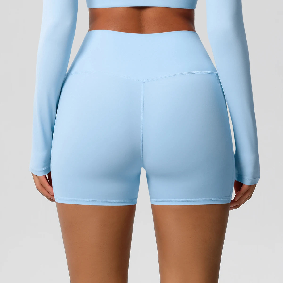 Veyra Active™ Pocketed High-Waisted Yoga Shorts | 100% Squat-Proof Anti-Chafe Biker Shorts
