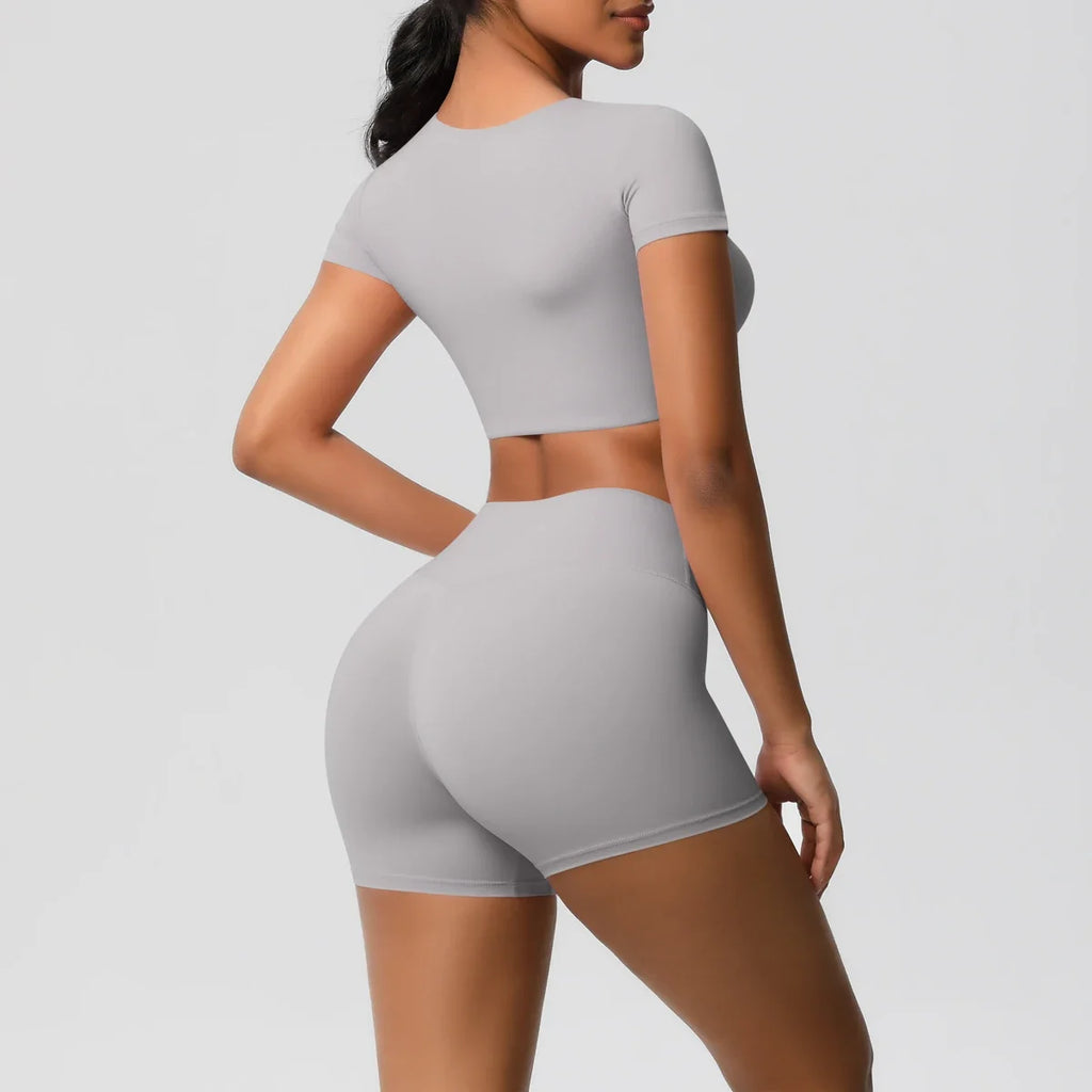 Veyra Active™ Women's SculptFlex 2-Piece Yoga Set | Booty-Shaping Leggings & Sports Tank Top