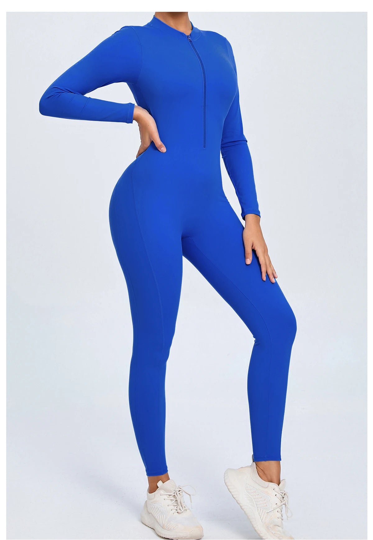 Veyra Luxe™ Zip Sculpt Jumpsuit