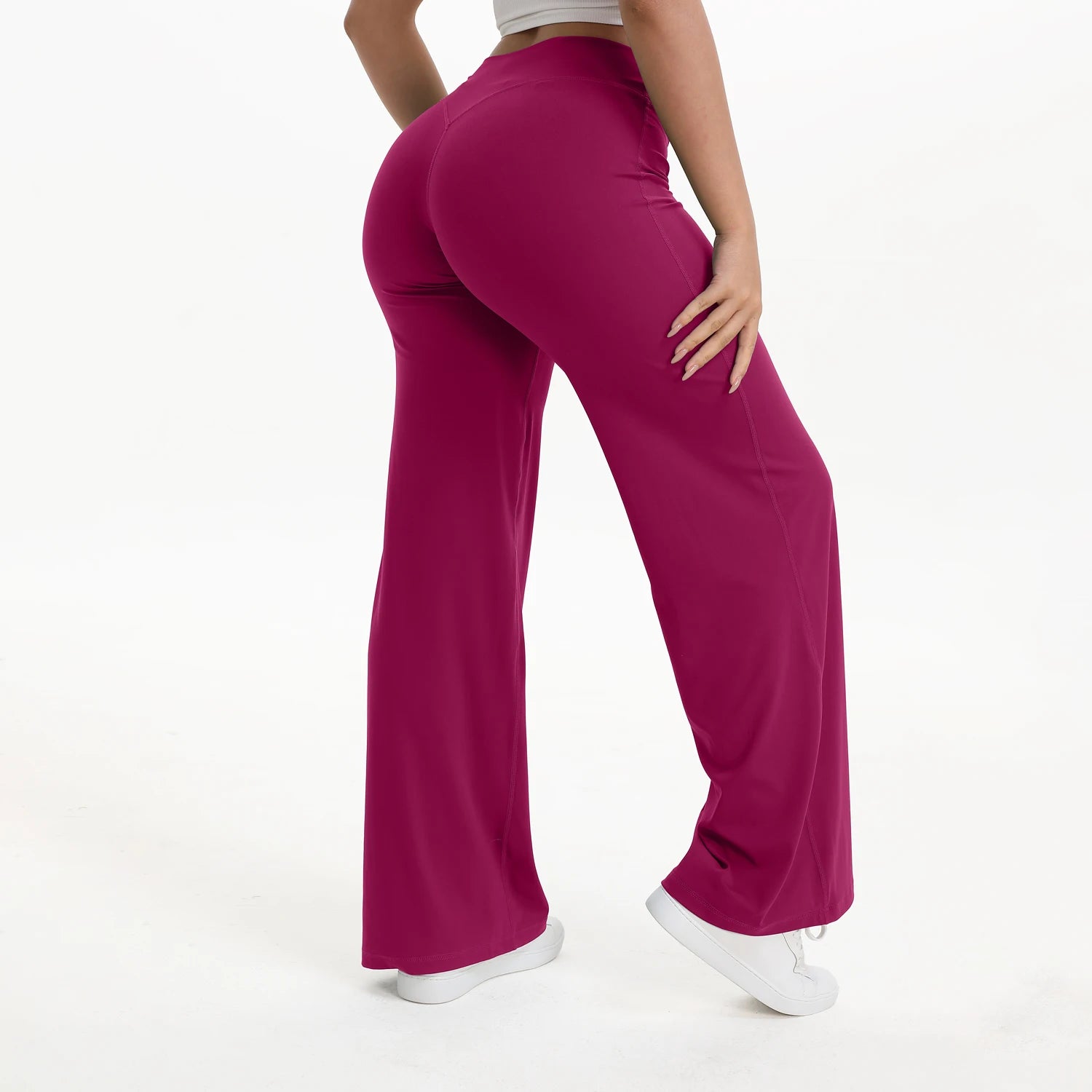 Veyra Active™ SoftMotion Straight-Leg Yoga Pants | Naked-Feel Pilates & Gym Trousers