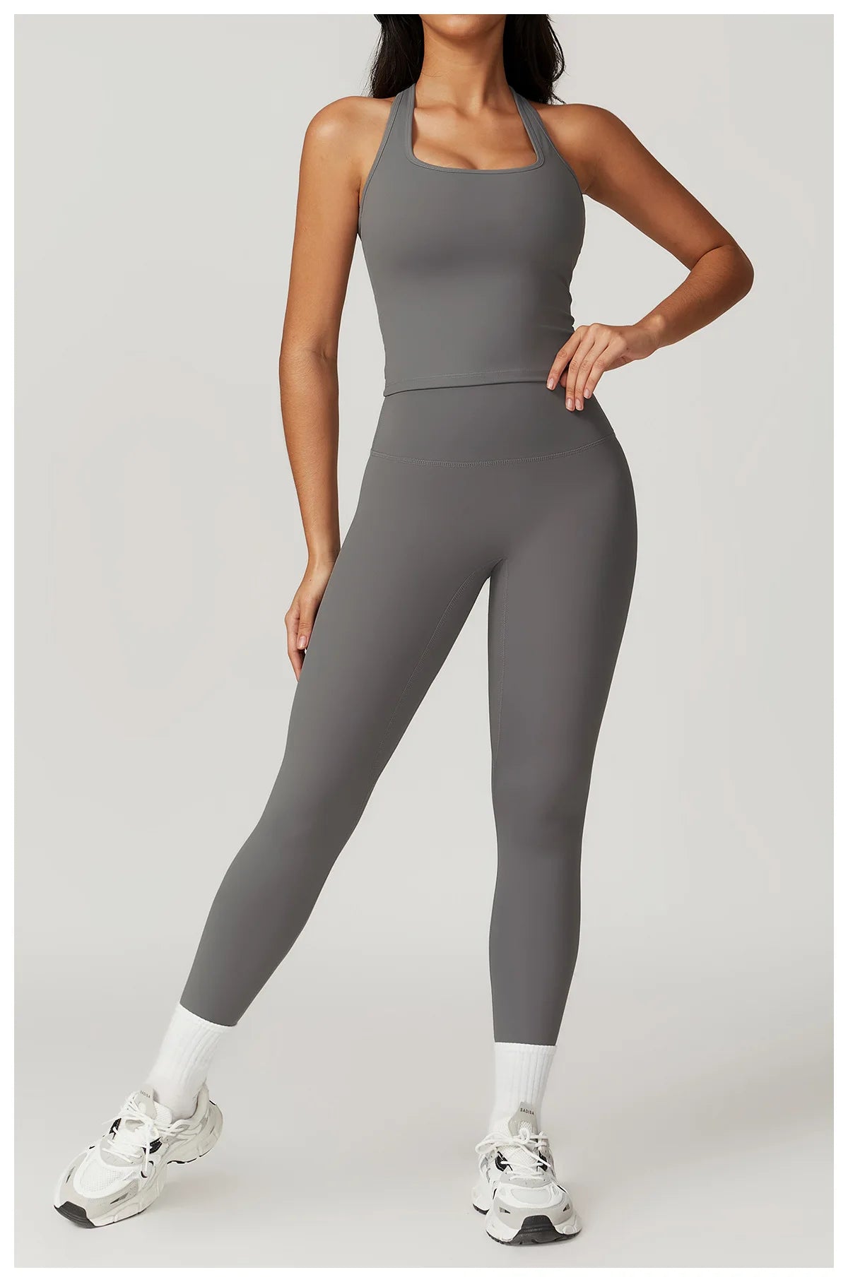 Veyra Active™ Summer Shockproof Yoga Vest | Quick-Dry Seamless Workout Tank Top