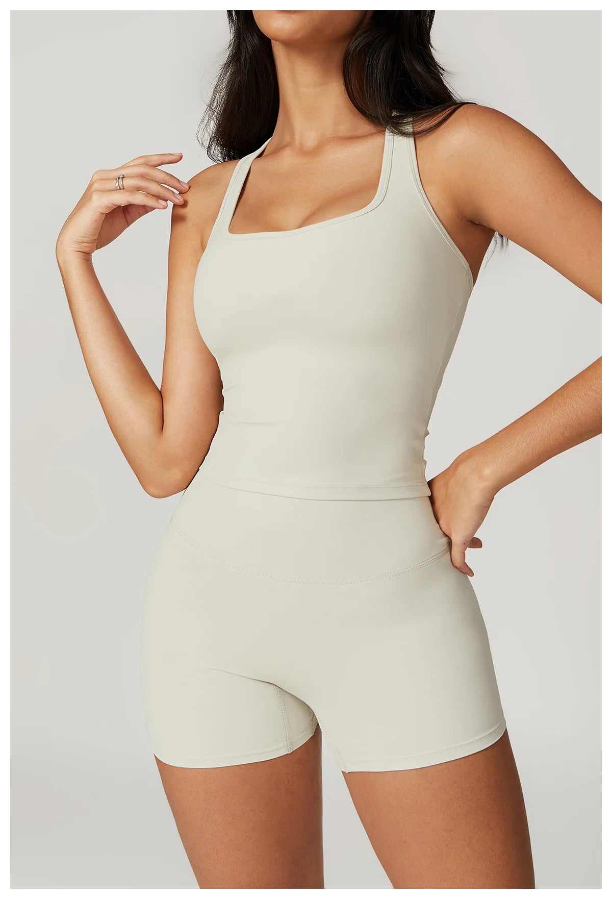 Veyra Active™ Summer Shockproof Yoga Vest | Quick-Dry Seamless Workout Tank Top