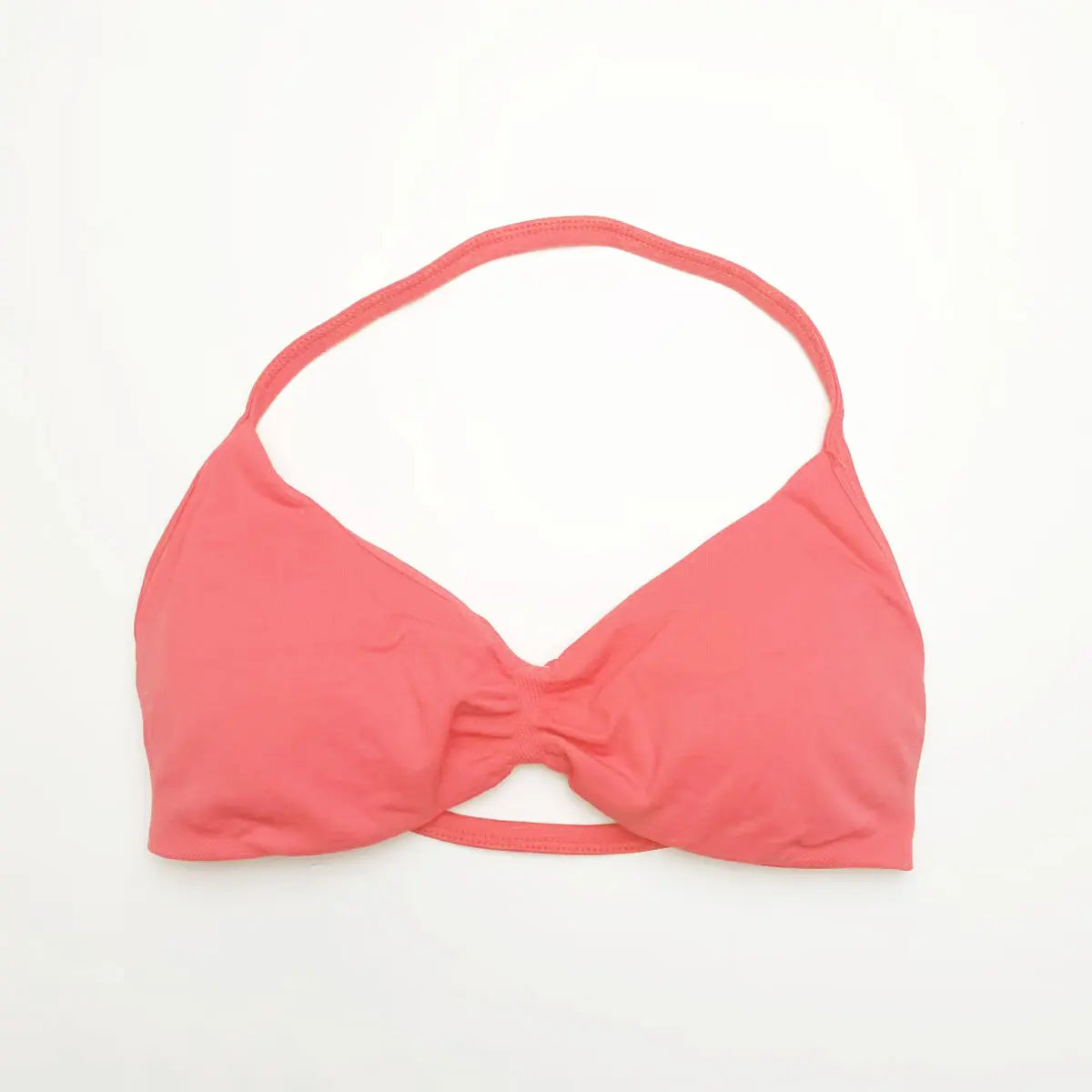 Veyra Active™ Impact Strappy Halter Sports Bra | High-Support Seamless Yoga Crop Top
