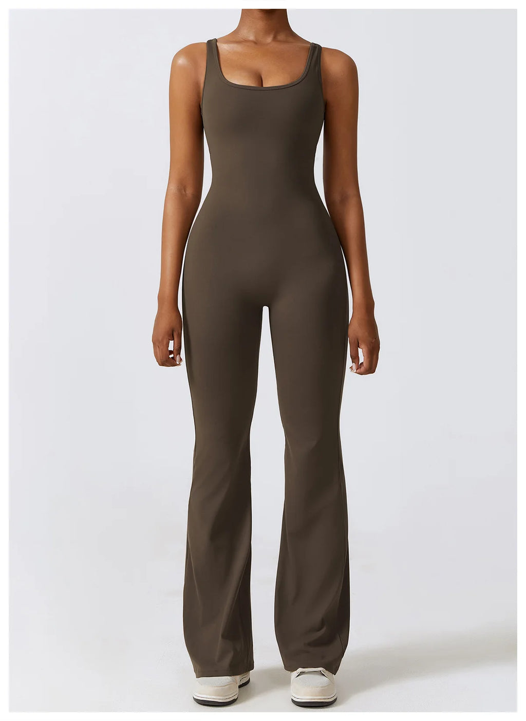 Veyra Active™ Sculpt One-Piece Workout Jumpsuit | Seamless Push-Up Yoga Bodysuit & Romper