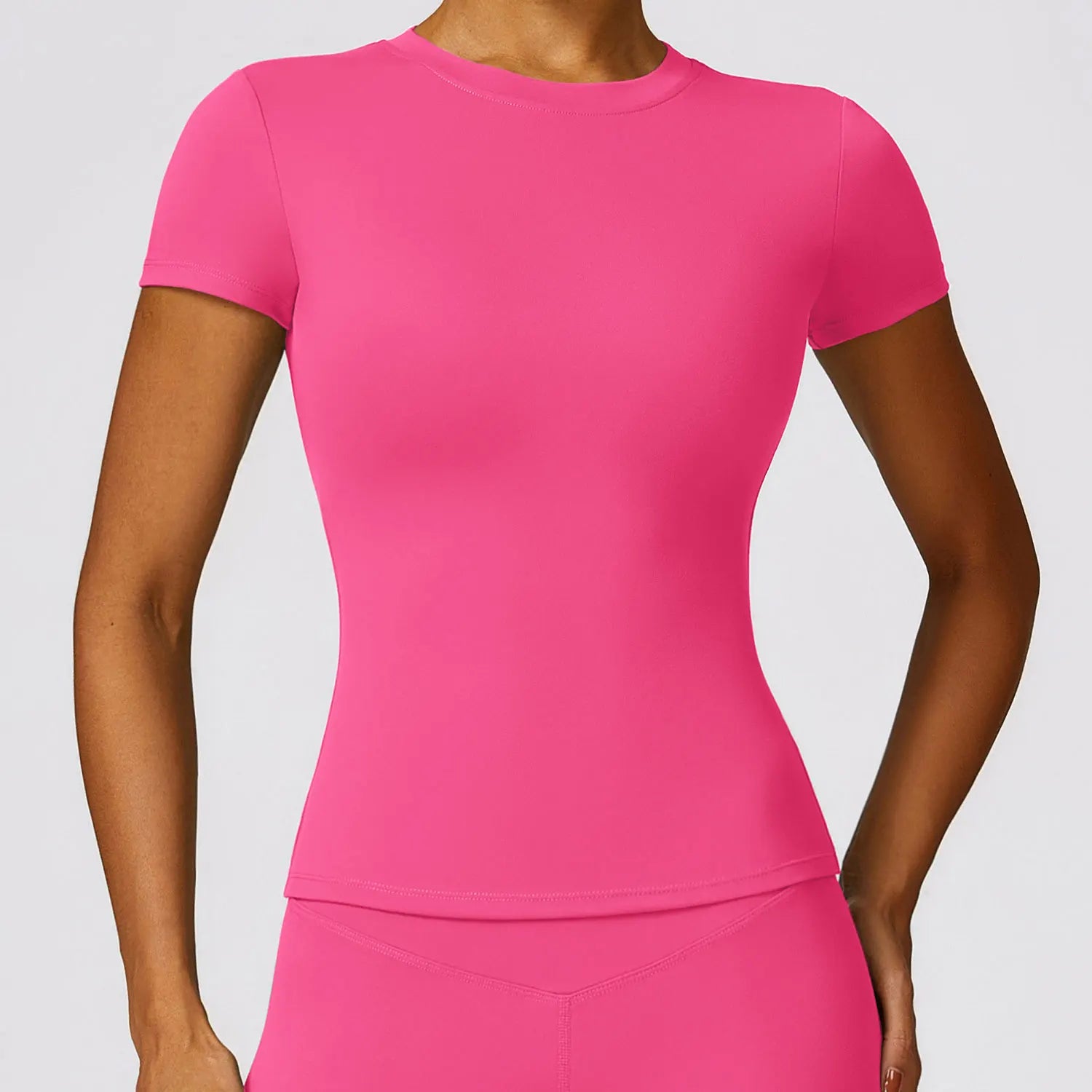 Veyra Active™ Breeze Slim-Fit Running T-Shirt | Breathable Short-Sleeve Yoga & Gym Tee