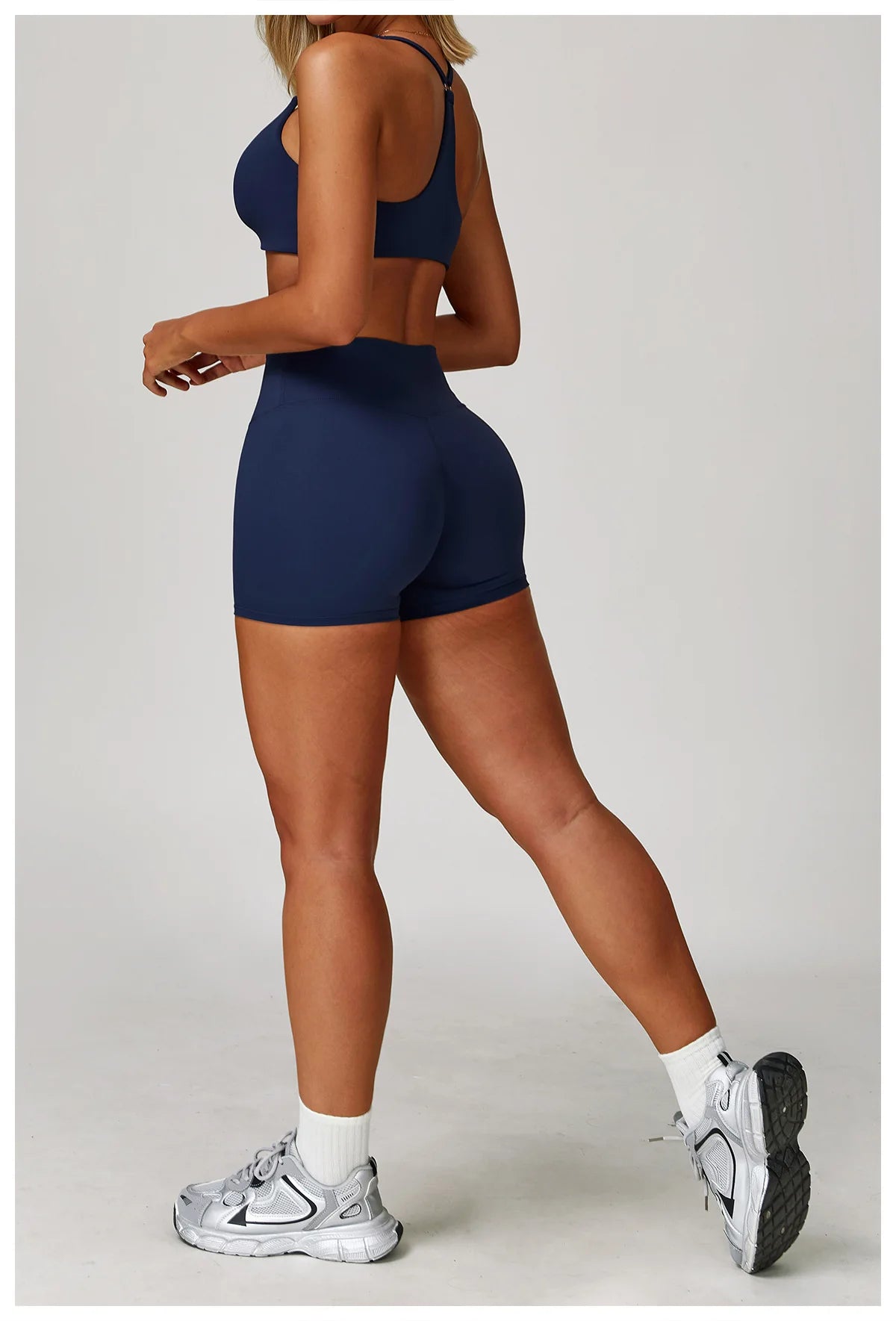 Veyra Active™ Infinite 3-Piece Yoga Set | Long Sleeve Top, Sports Bra & High-Waisted Leggings