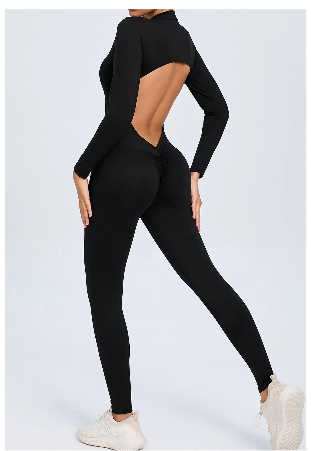 Veyra Luxe™ Zip Sculpt Jumpsuit