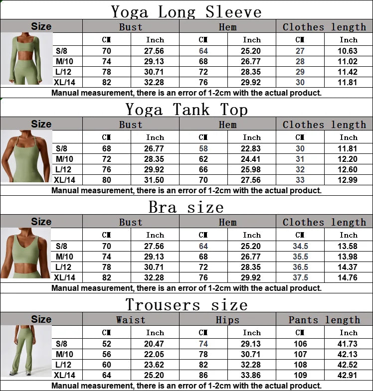 Veyra Active™ SculptFlex 2-Piece Yoga Set | Long Sleeve Crop Top & High-Waist Seamless Leggings