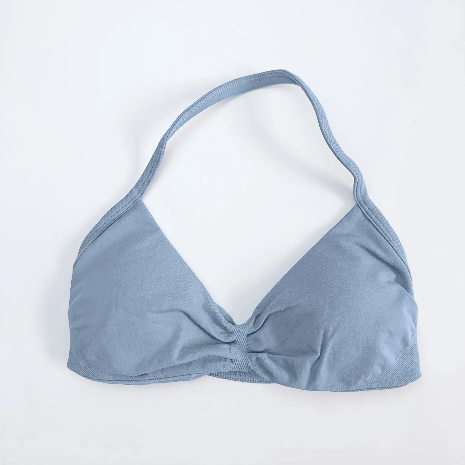 Veyra Active™ Impact Strappy Halter Sports Bra | High-Support Seamless Yoga Crop Top