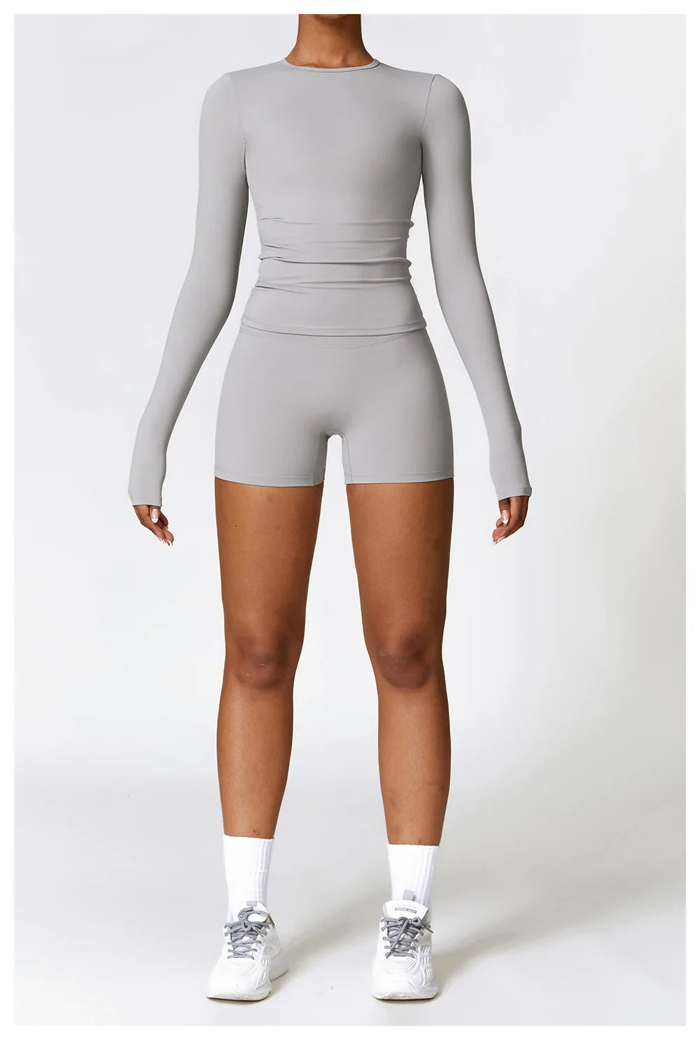 Veyra Active™ Women's Thermomotion Long-Sleeve Yoga Shirt | Winter Quick-Dry Slim-Fit Gym Top