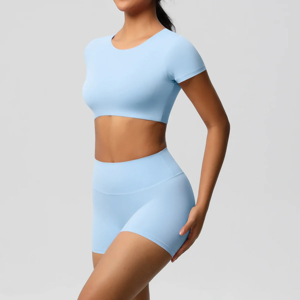 Veyra Active™ Women's SculptFlex 2-Piece Yoga Set | Booty-Shaping Leggings & Sports Tank Top
