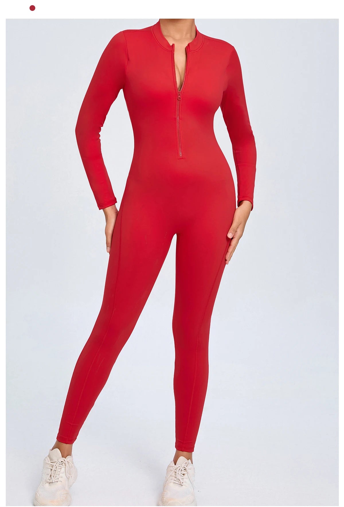Veyra Luxe™ Zip Sculpt Jumpsuit