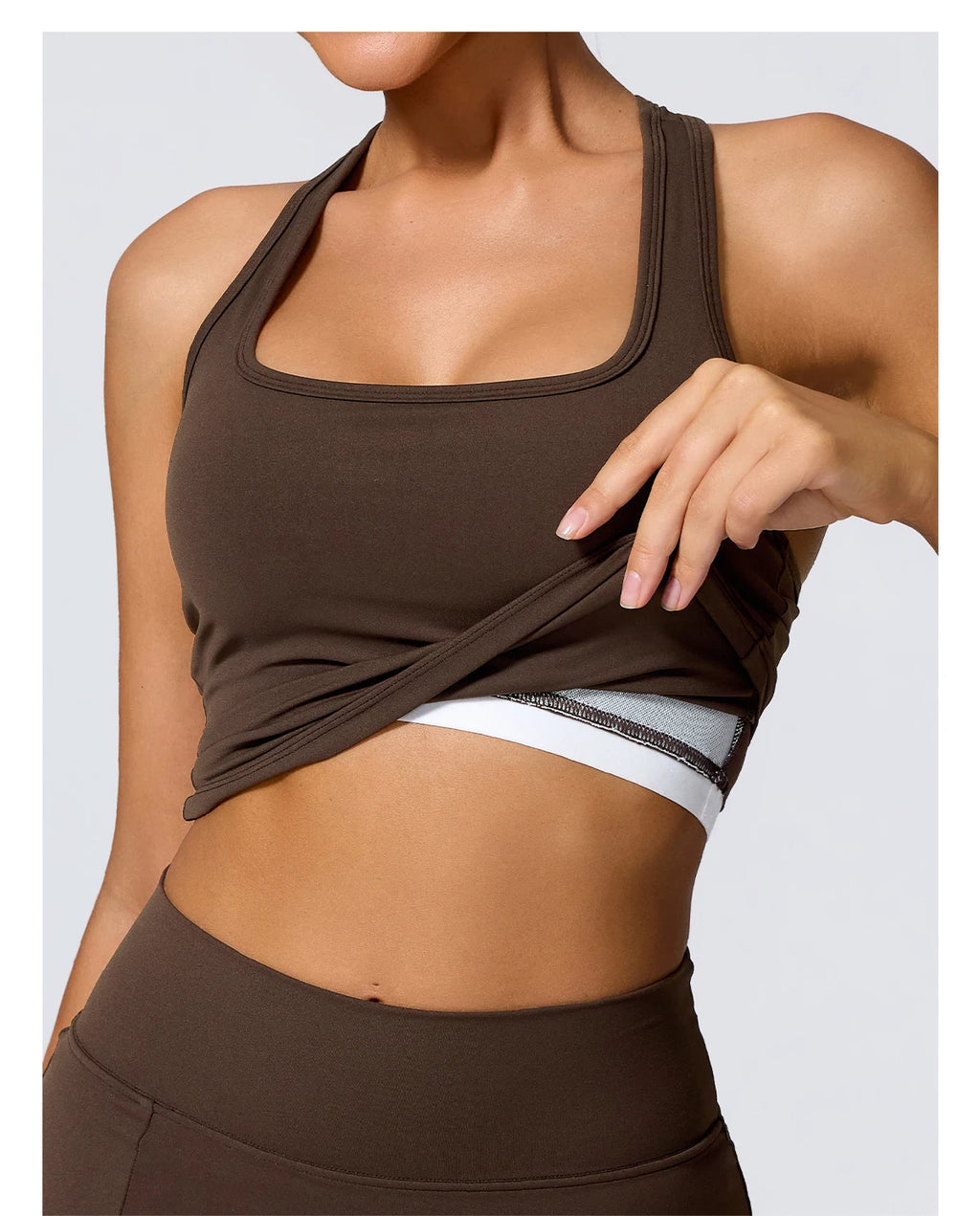 Veyra Active™ Summer Shockproof Yoga Vest | Quick-Dry Seamless Workout Tank Top