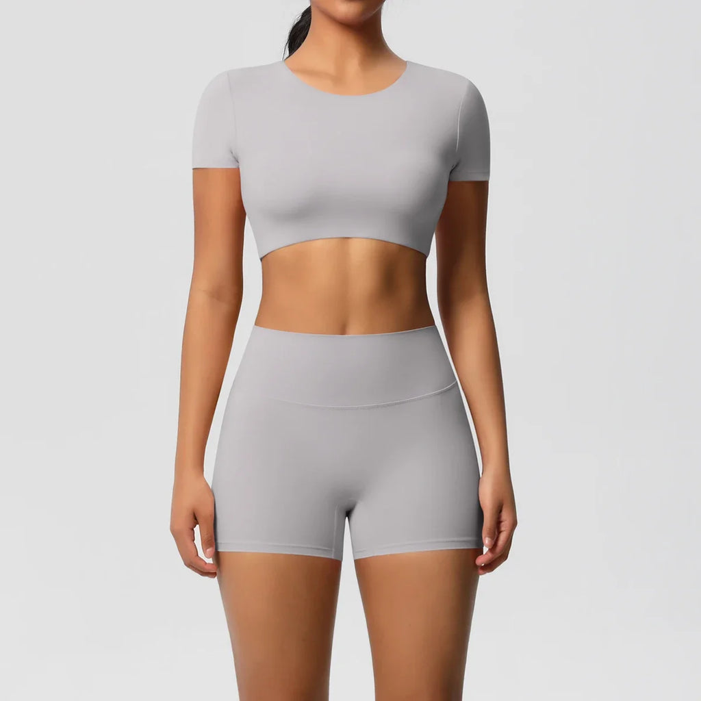 Veyra Active™ Women's SculptFlex 2-Piece Yoga Set | Booty-Shaping Leggings & Sports Tank Top
