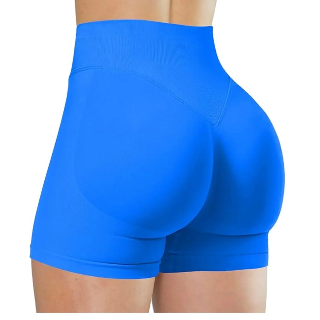 Veyra Active™ Summer High-Waisted Biker Shorts | Anti-Chafe Seamless Yoga & Running Shorts