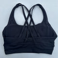 Kova by Veyra™ Women's Cross-Back Shockproof Sports Bra | High-Strength Push-Up Yoga Tank Top
