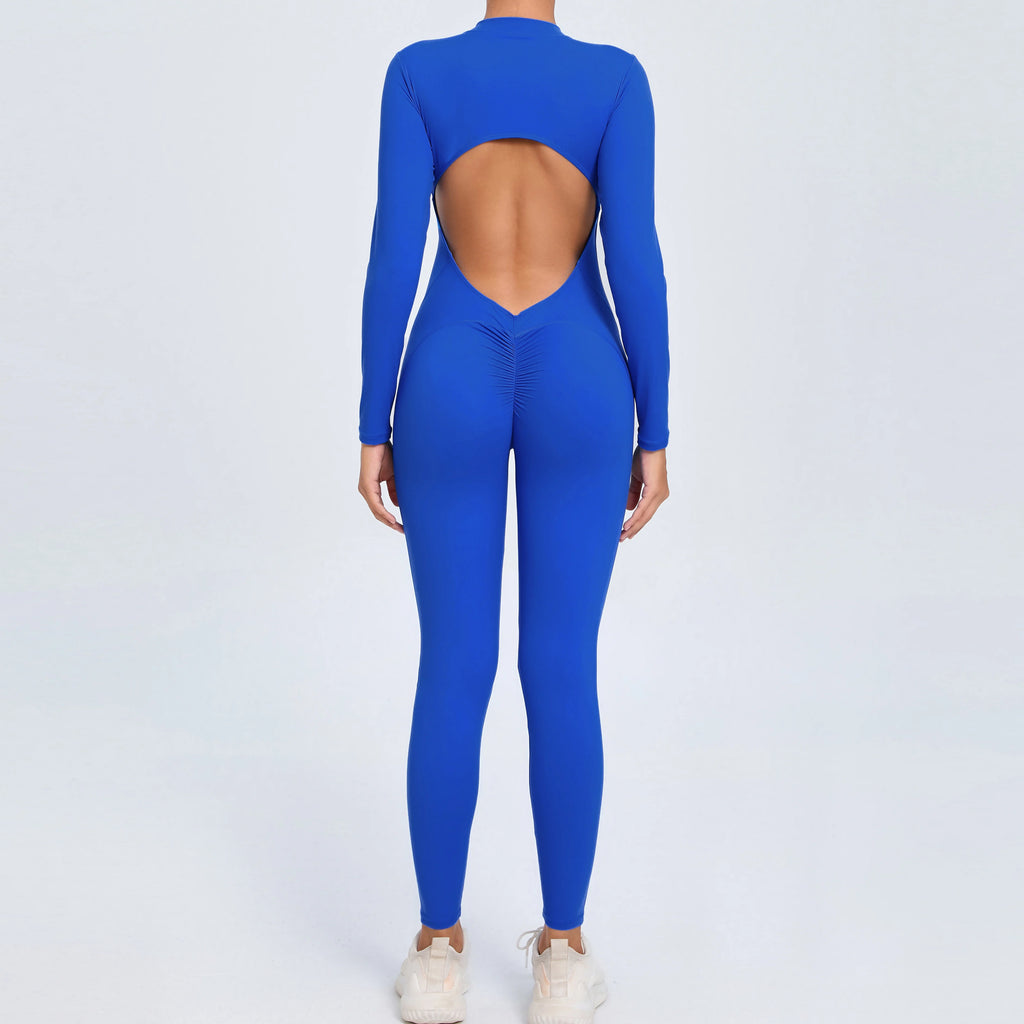 Veyra Luxe™ Zip Sculpt Jumpsuit