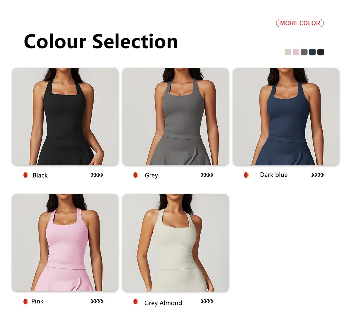 Veyra Active™ Summer Shockproof Yoga Vest | Quick-Dry Seamless Workout Tank Top