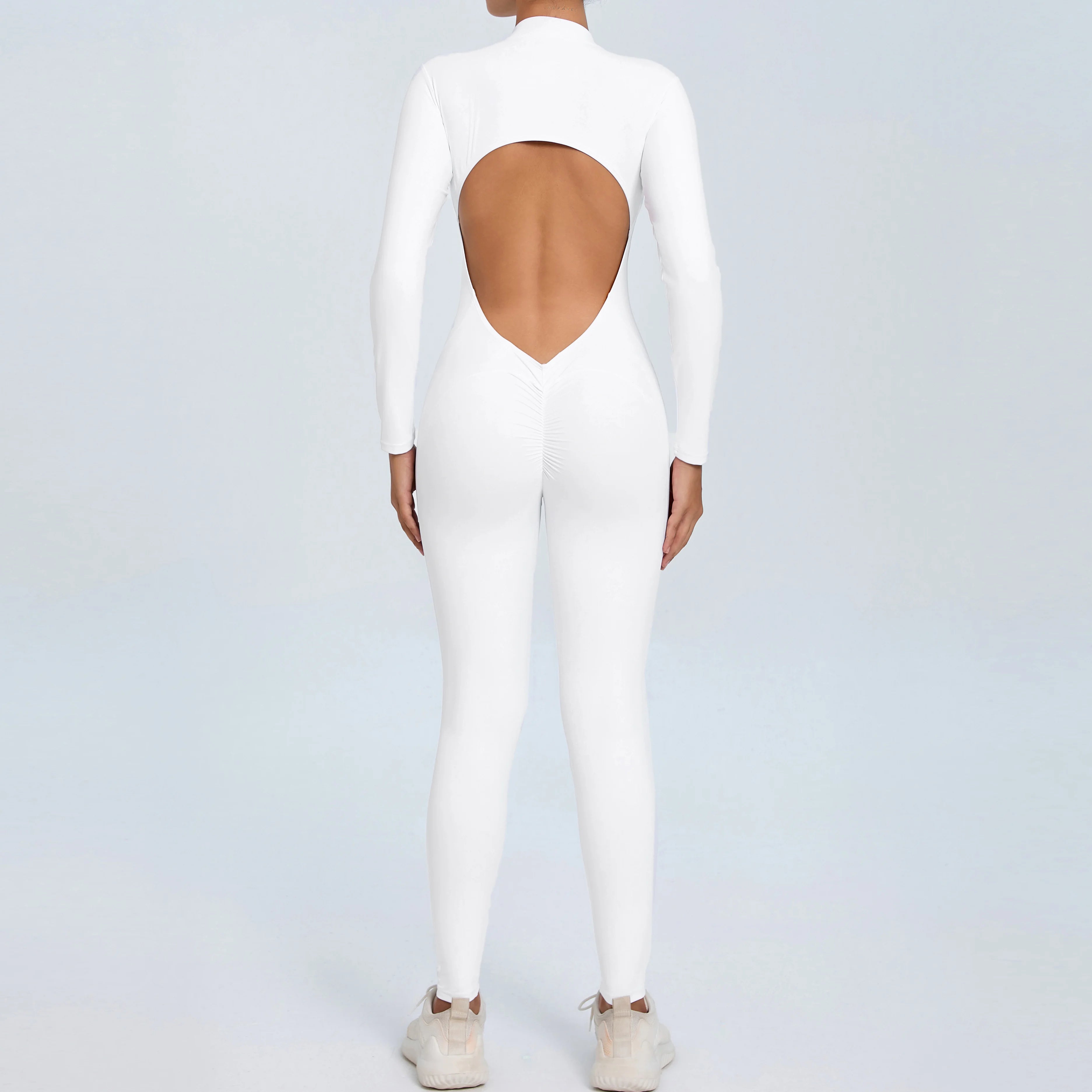 Veyra Luxe™ Zip Sculpt Jumpsuit