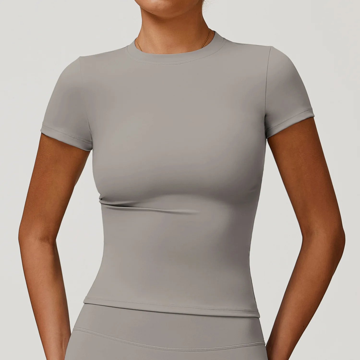 Veyra Active™ Breeze Slim-Fit Running T-Shirt | Breathable Short-Sleeve Yoga & Gym Tee