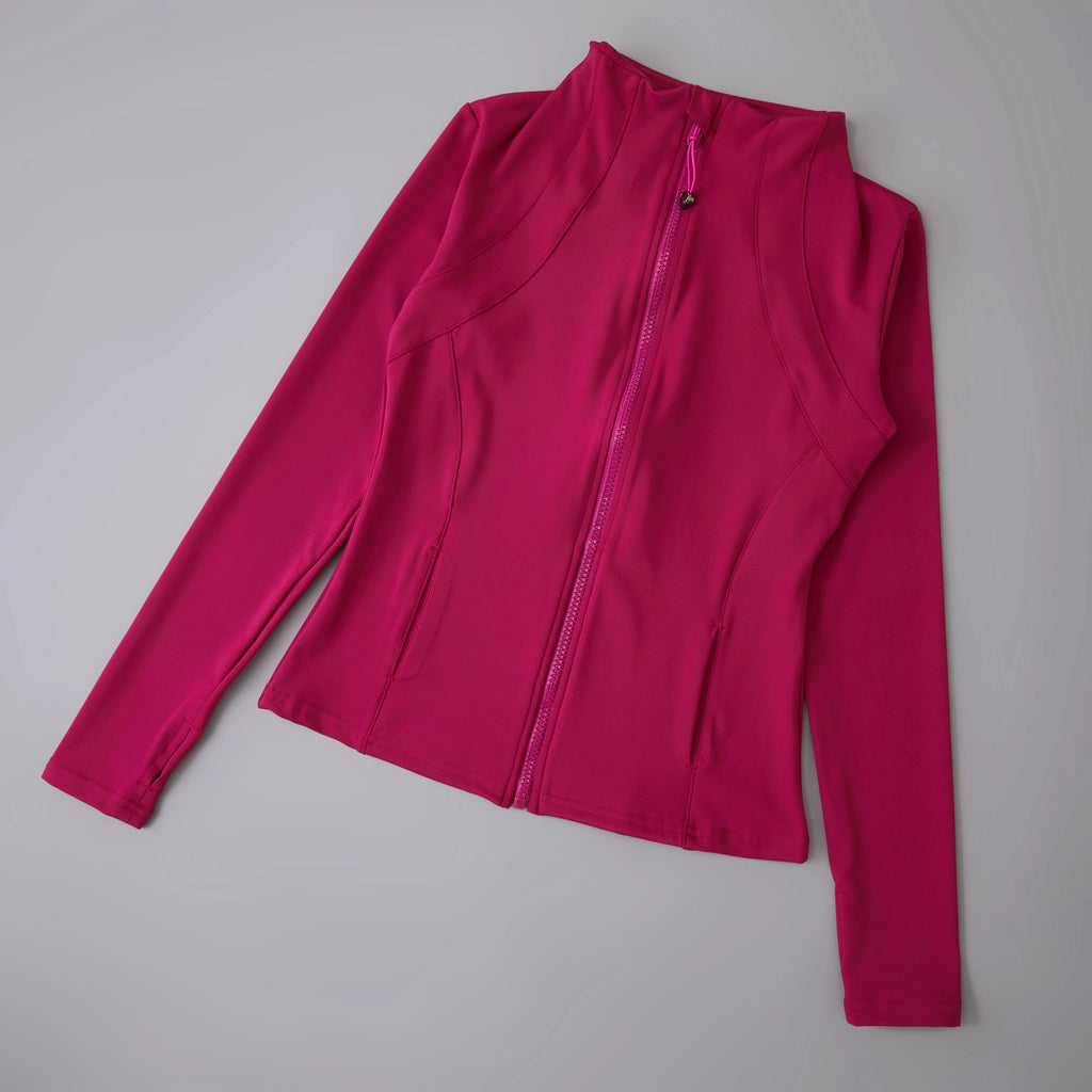 Veyra Active™ Breeze Lightweight Running Jacket | Wind-Resistant Long-Sleeve Workout Top