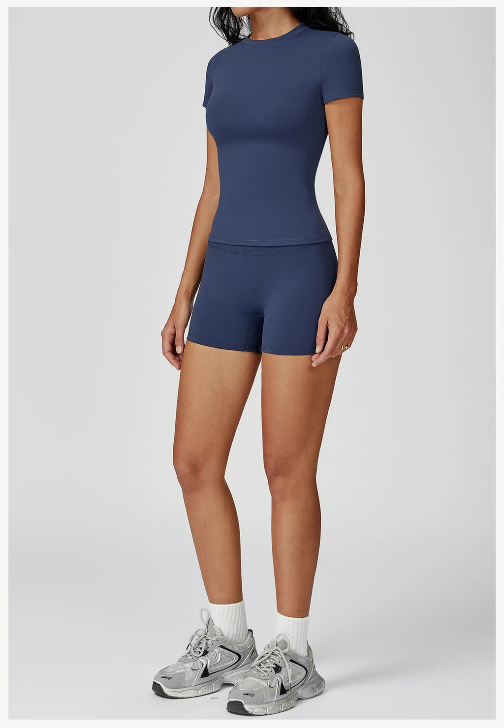 Veyra Active™ Women's SculptFlex 2-Piece Yoga Set | Long Sleeve Top, High-Waist Leggings & Shorts