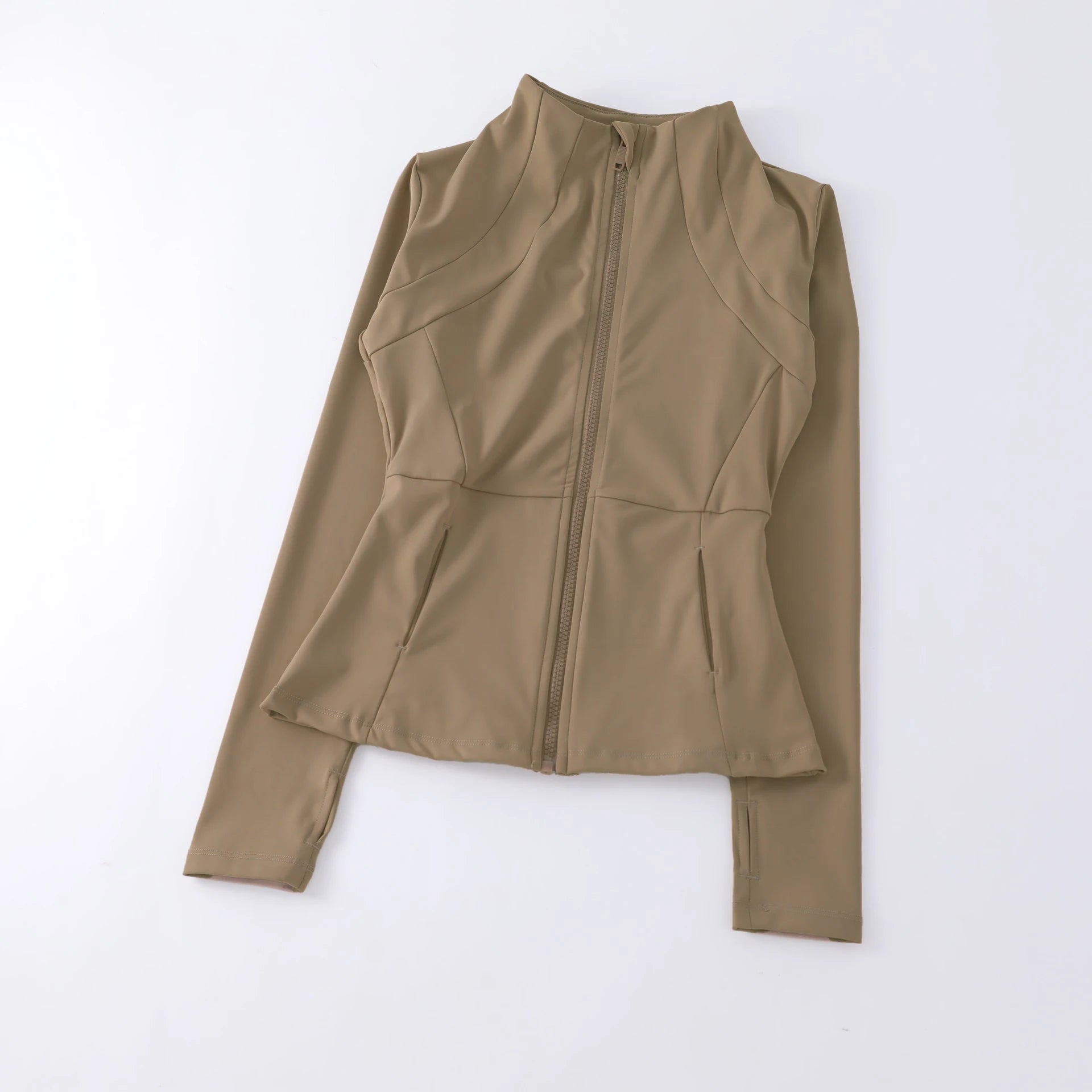 Veyra Active™ Breeze Lightweight Running Jacket | Wind-Resistant Long-Sleeve Workout Top