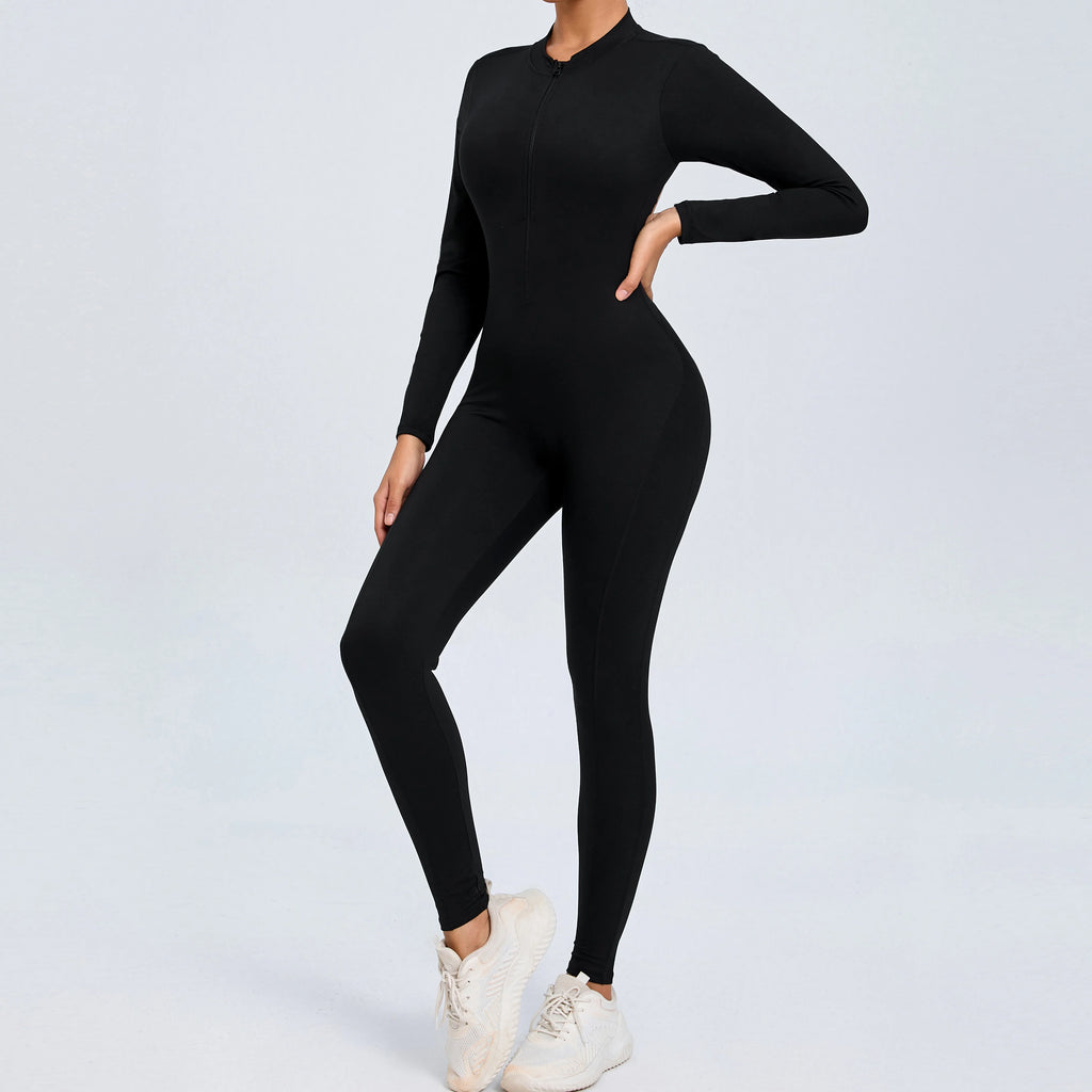 Veyra Luxe™ Zip Sculpt Jumpsuit