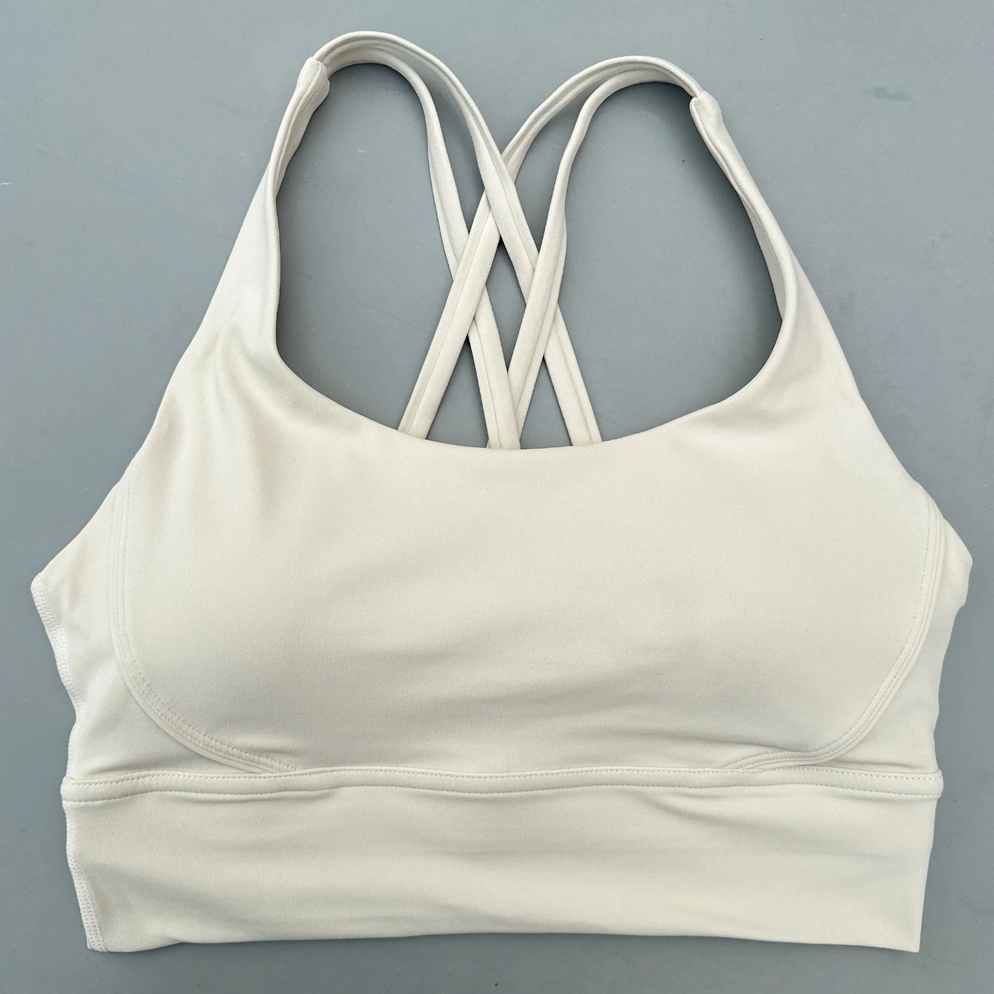 Kova by Veyra™ Women's Cross-Back Shockproof Sports Bra | High-Strength Push-Up Yoga Tank Top