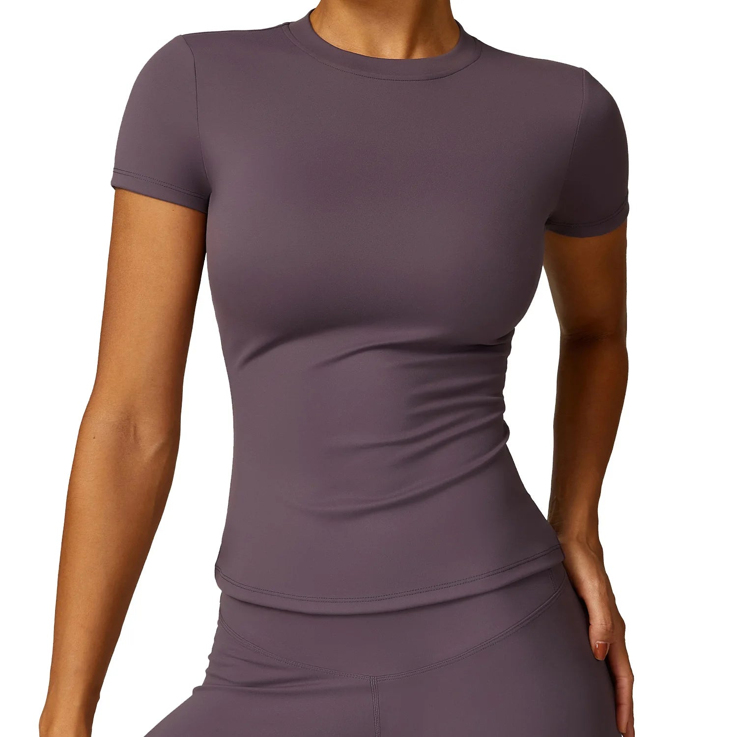 Veyra Active™ Breeze Slim-Fit Running T-Shirt | Breathable Short-Sleeve Yoga & Gym Tee