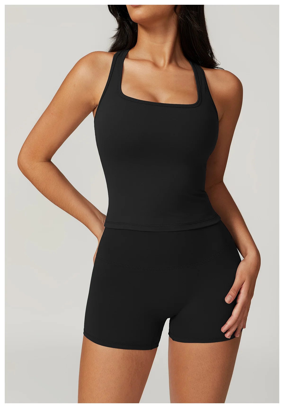 Veyra Active™ Summer Shockproof Yoga Vest | Quick-Dry Seamless Workout Tank Top