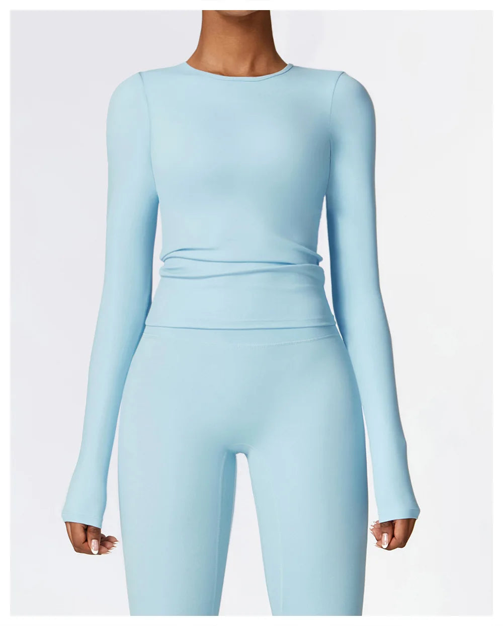 Veyra Active™ Women's Thermomotion Long-Sleeve Yoga Shirt | Winter Quick-Dry Slim-Fit Gym Top