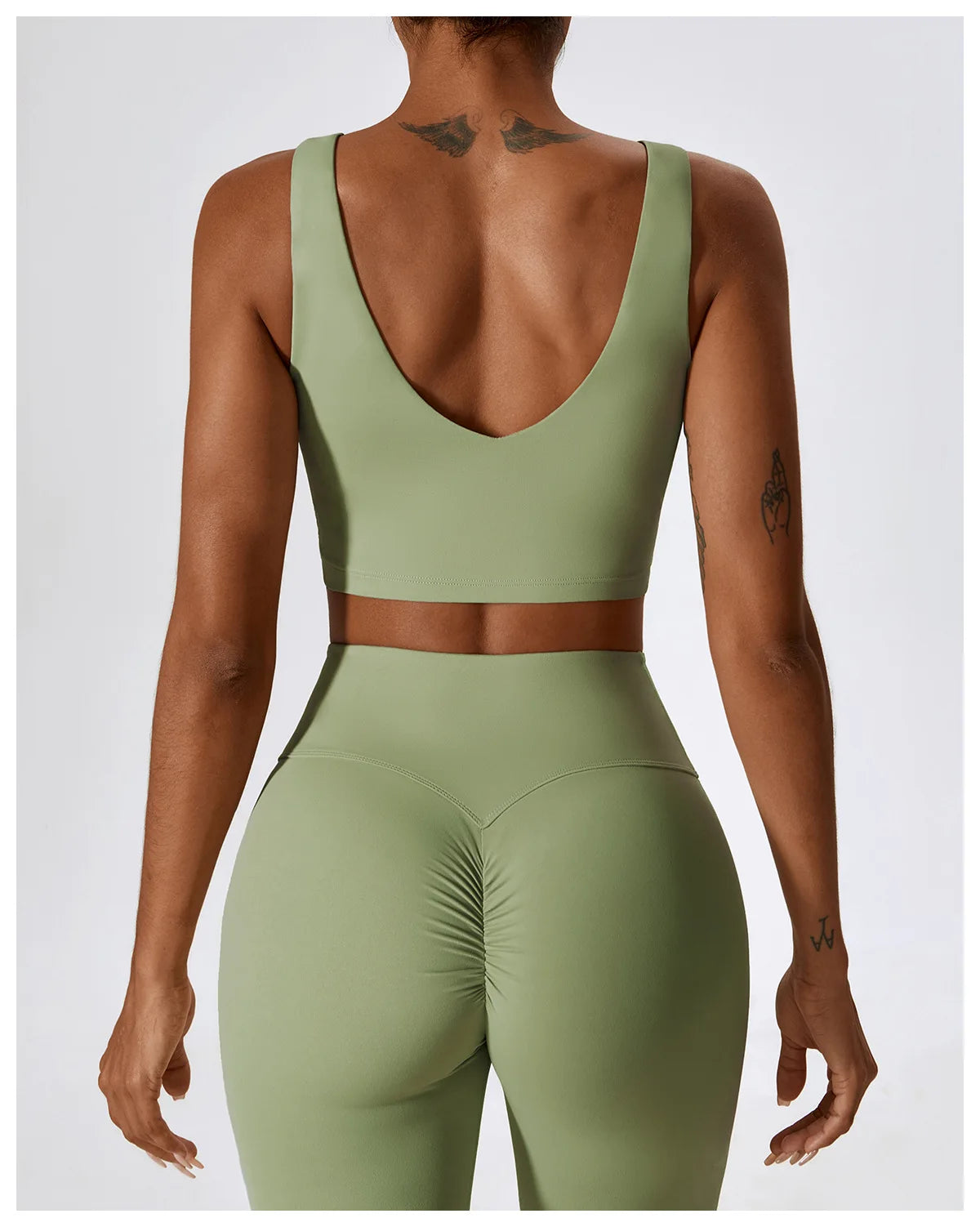 Veyra Active™ SculptFlex 2-Piece Yoga Set | Long Sleeve Crop Top & High-Waist Seamless Leggings