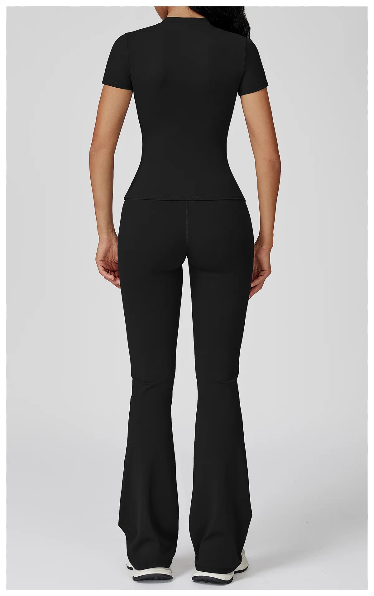 Veyra Active™ Women's SculptFlex 2-Piece Yoga Set | Long Sleeve Top, High-Waist Leggings & Shorts
