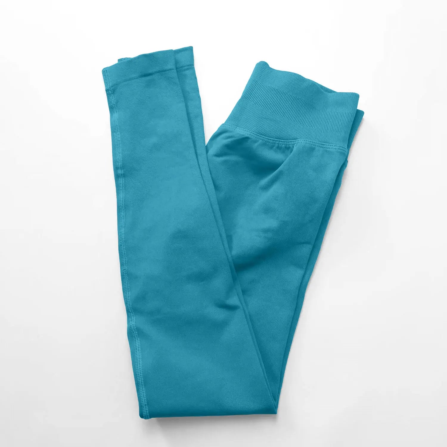 Veyra Active™ Impact Seamless Scrunch Leggings | Low Ribbed Waistband Glute-Shaping Yoga Pants