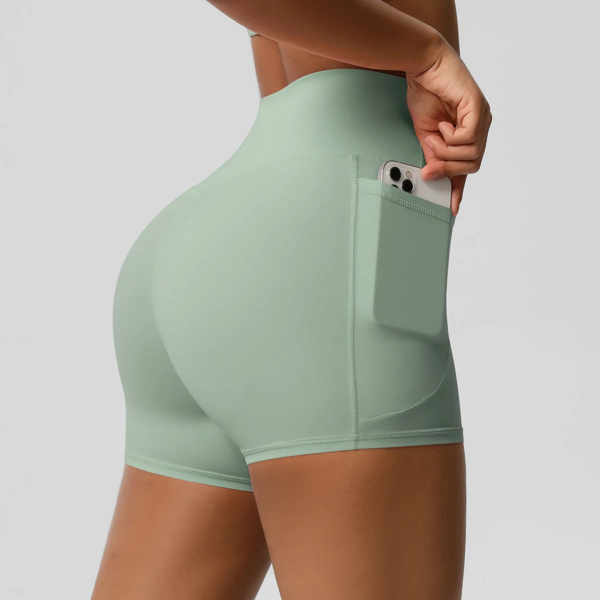 Veyra Active™ Pocketed High-Waisted Yoga Shorts | 100% Squat-Proof Anti-Chafe Biker Shorts