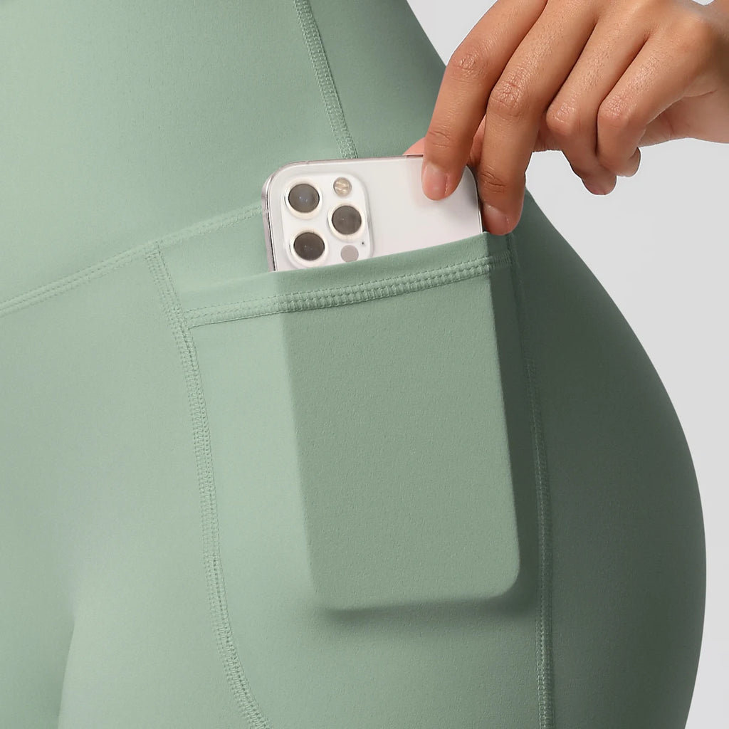 Veyra Active™ Pocketed High-Waisted Yoga Shorts | 100% Squat-Proof Anti-Chafe Biker Shorts