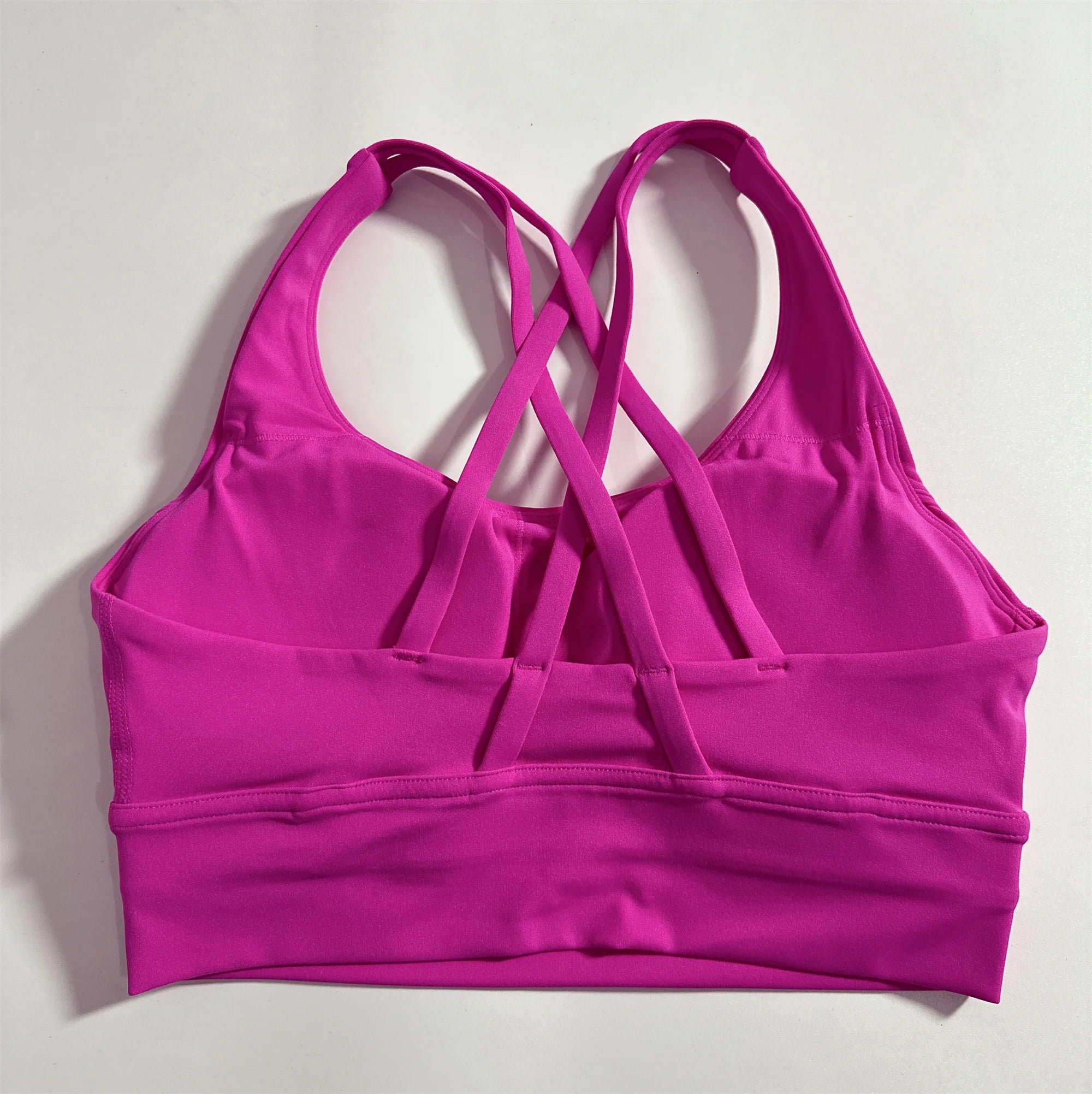 Kova by Veyra™ Women's Cross-Back Shockproof Sports Bra | High-Strength Push-Up Yoga Tank Top